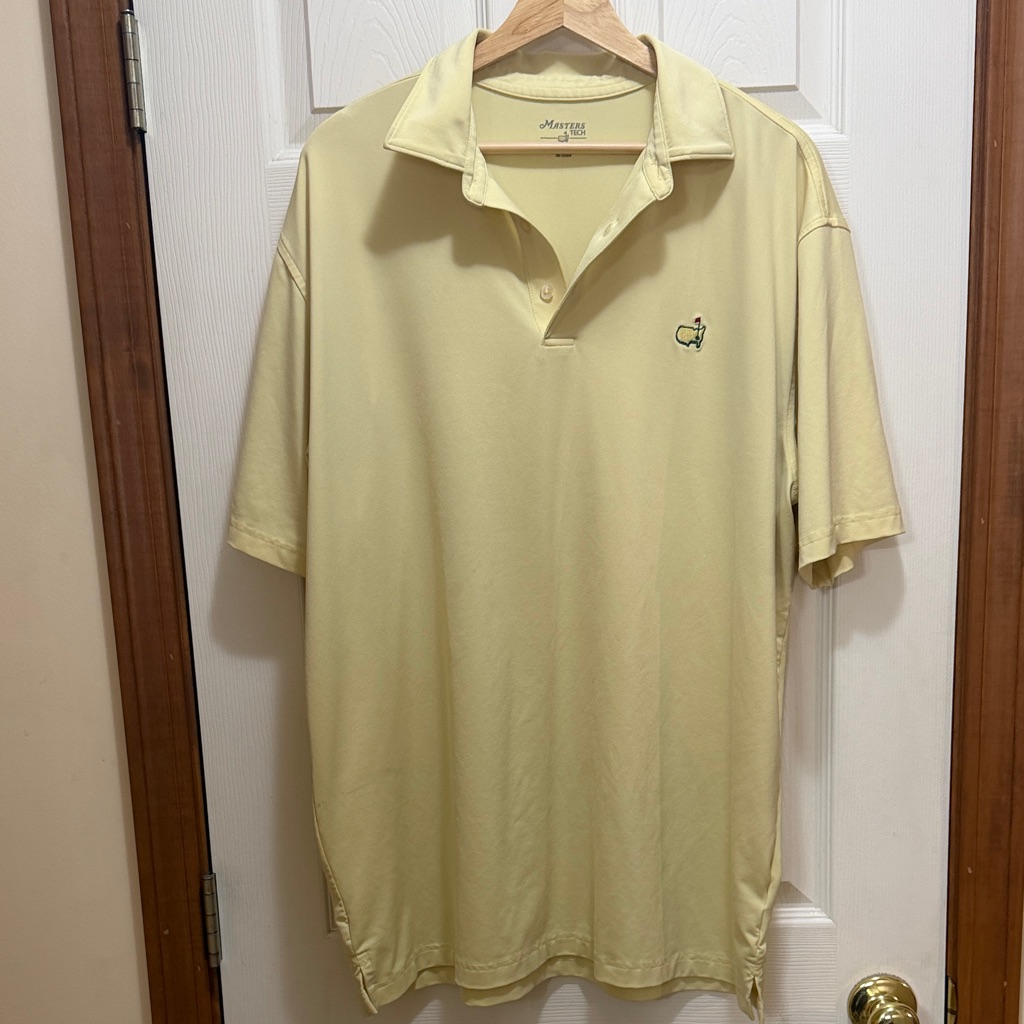 Masters Light Yellow Polo Shirt